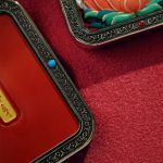 Mooras Handcrafted 3D Thangka Pendant Necklace | Tibetan-Style Mahasthamaprapta Amulet (Ga Wu Box)