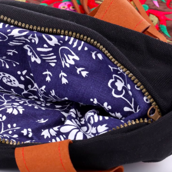 Handcrafted Chinese Miao Ethnic Package Tote Bag Embroidery Shoulder Bag
