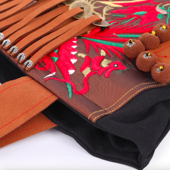 Handcrafted Chinese Miao Ethnic Package Tote Bag Embroidery Shoulder Bag