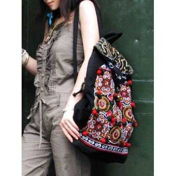 Handcrafted Miao Hmong Ethnic Backpack Bag Chinese Embroidered Bag