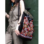 Handcrafted Miao Hmong Ethnic Backpack Bag Chinese Embroidered Bag