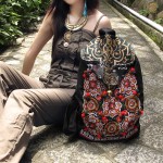 Handcrafted Miao Hmong Ethnic Backpack Bag Chinese Embroidered Bag