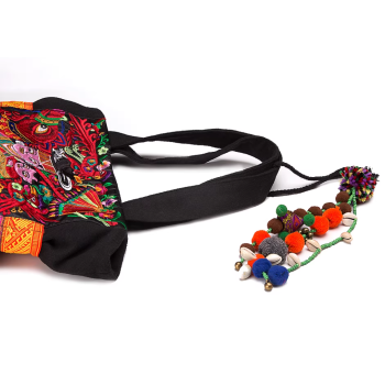 Miao Le - Handcrafted Vintage EthnicTote Bag Embroidery Package Canvas Bag