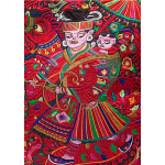 Miao Le - Handcrafted Vintage EthnicTote Bag Embroidery Package Canvas Bag