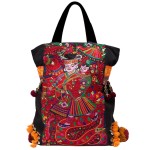Miao Le - Handcrafted Vintage EthnicTote Bag Embroidery Package Canvas Bag