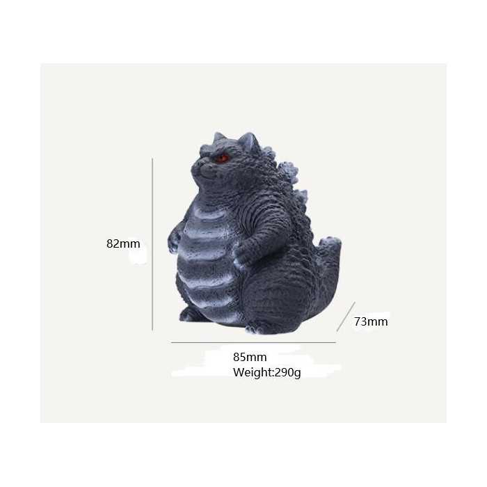 Mooras Hand-carved Color-changing Meowzilla Tea Pet