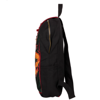 Orient Dragon - Handcrafted Vintage Ethnic Backpack Chinese Embroidered Bag