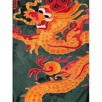 Orient Dragon - Handcrafted Vintage Ethnic Backpack Chinese Embroidered Bag