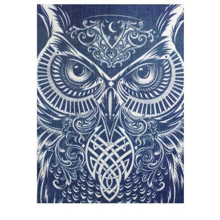 Owl - Hand-painted Ethnic Backpack