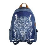 Owl - Hand-painted Ethnic Backpack