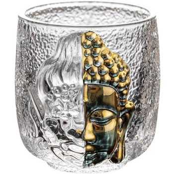 Zen-Inspired “One Thought” Glass Tea Cup 100ml