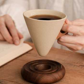 New Chinese–Style Handmade Funnel Coffee Cup 250ml