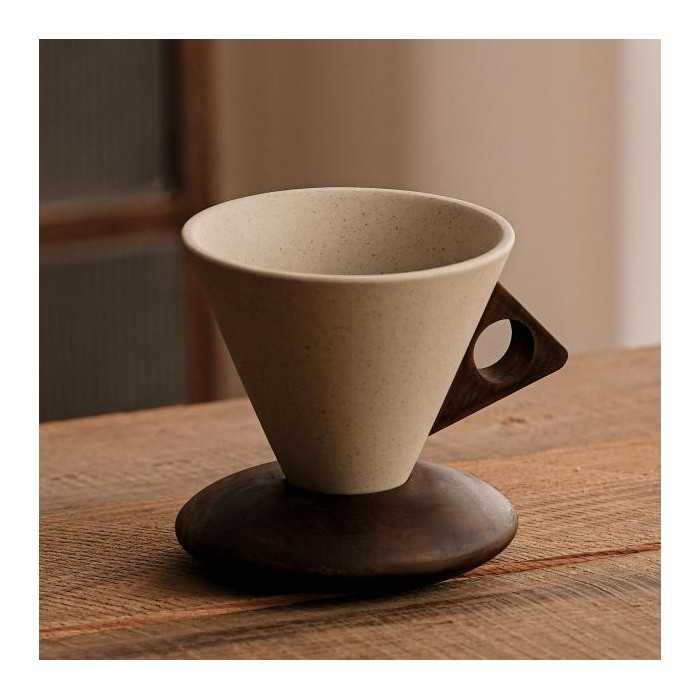 New Chinese–Style Handmade Funnel Coffee Cup 250ml