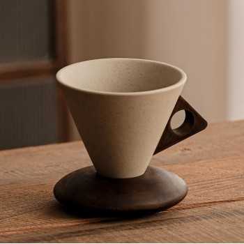 New Chinese–Style Handmade Funnel Coffee Cup 250ml