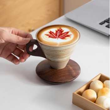Designer New Chinese–Style Handmade Funnel Coffee Cup 200ml