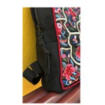Peony - Handcrafted Vintage Ethnic Backpack Floral Embroidered Bag