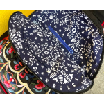 Peony - Handcrafted Vintage Ethnic Backpack Floral Embroidered Bag
