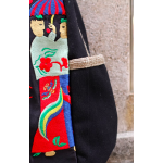 Mooras Handcrafted Vintage Ethnic Backpack Embroidered Bag Elephant