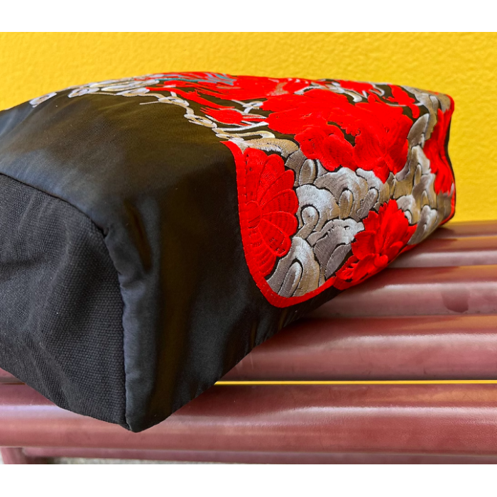 Mooras Handcrafted Vintage Ethnic Backpack Embroidered Bag - Phoenix & Dragon