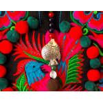 Mooras Handcrafted Vintage Ethnic Crossbody Bag Embroidered Bag - Lucky bird