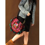 Mooras Handcrafted Vintage Ethnic Crossbody Bag Embroidered Bag - Lucky bird