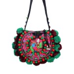 Mooras Handcrafted Vintage Ethnic Crossbody Bag Embroidered Bag - Lucky bird