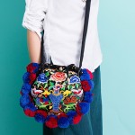 Mooras Handcrafted Ethnic Crossbody Bag Embroidered Bag - Lucky floral