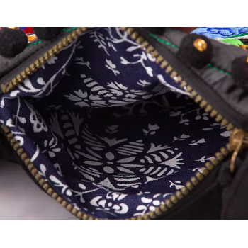 Mooras Handcrafted Ethnic Crossbody Bag Embroidered Bag - Lucky floral