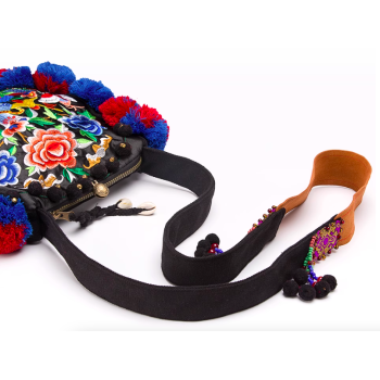 Mooras Handcrafted Ethnic Crossbody Bag Embroidered Bag - Lucky floral