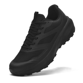 Outdoor Casual Walking Shoes Breathable Waterproof Anti-slip Lightweight Black