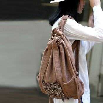 Mooras Handcrafted Vintage Ethnic Backpack Shoulder Bag