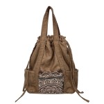 Mooras Handcrafted Vintage Ethnic Backpack Shoulder Bag