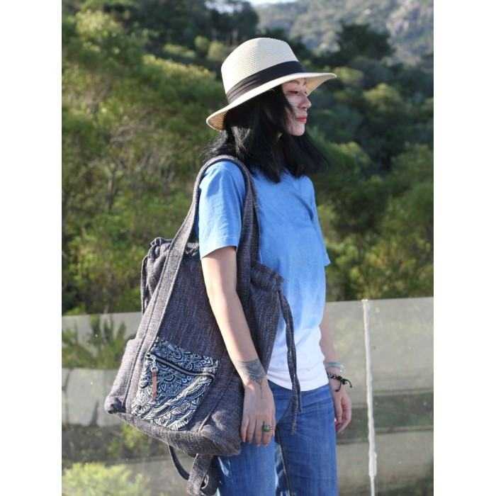 Mooras Handcrafted Vintage Ethnic Backpack Shoulder Bag