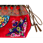 Mooras Handcrafted Vintage Ethnic Embroidered Tote Bag - Dragon