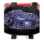 Mooras Handcrafted Vintage Ethnic Embroidered Tote Bag - Dragon