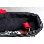 Mooras Handcrafted Vintage Ethnic Embroidered Tote Bag Red - Happiness