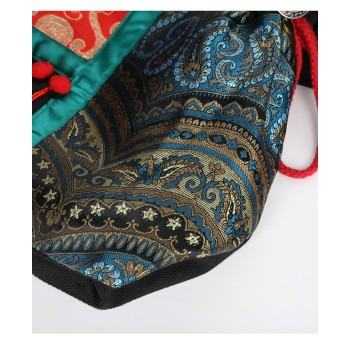 Mooras Handcrafted Bohemia Ethnic Embroidered Tote Bag, Gift for Mother