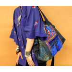 Mooras Handcrafted Vintage Ethnic Tote Bag Embroidery Canvas Bag Gift for mother grandma