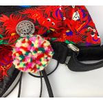 Handcrafted Vintage Ethnic Shoulder Bag Travel Bag - Floral and Birds