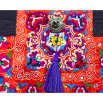Mooras Handcrafted Vintage Ethnic Shoulder Bag Travel Bag - Floral