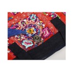 Mooras Handcrafted Vintage Ethnic Shoulder Bag Travel Bag - Floral