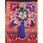 Mooras Handcrafted Vintage Ethnic Shoulder Bag Travel Bag - Floral