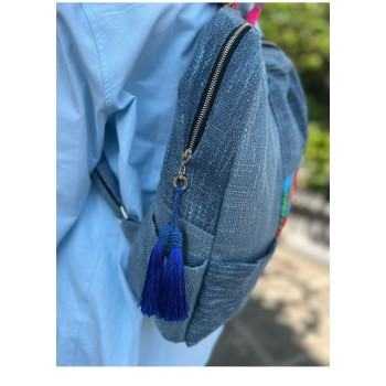 Handmade Ethnic Patchwork Embroidered Backpack | A Fashionable Choice for Travel That Combines Vintage Style and Practicality