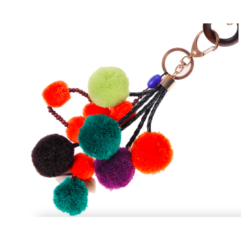 Ethnic-Style Embroidered Handmade Crossbody Bag | Colorful Fringe Decorations, Blending Individuality and Artistry