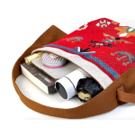 Mooras Ethnic-Style Wool Brocade Shoulder Bag | Totem Protection, Handcrafted Warmth, and Retro Charm