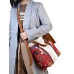 Mooras Ethnic-Style Wool Brocade Shoulder Bag | Totem Protection, Handcrafted Warmth, and Retro Charm