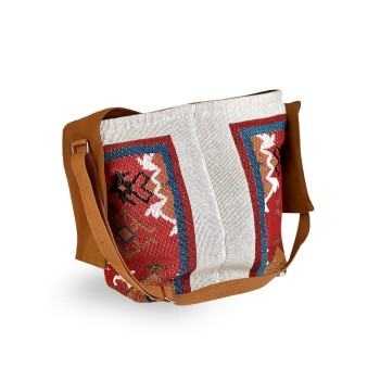 Mooras Ethnic-Style Wool Brocade Shoulder Bag | Totem Protection, Handcrafted Warmth, and Retro Charm