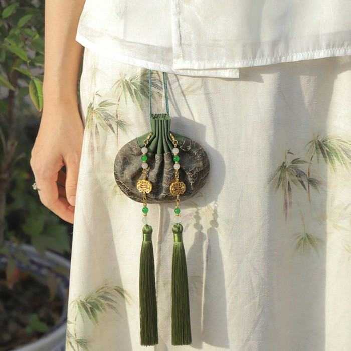 Mooras Handmade Satin Floral Fragrant Sachet (Xiangnang)