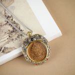 Mooras Hand-Carved Tibetan Buddhist Pendant Necklace - Thousand-Armed Avalokiteshvara