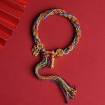 Mooras Tibetan Hand-Woven Bracelet - Reincarnation - Pendant Available